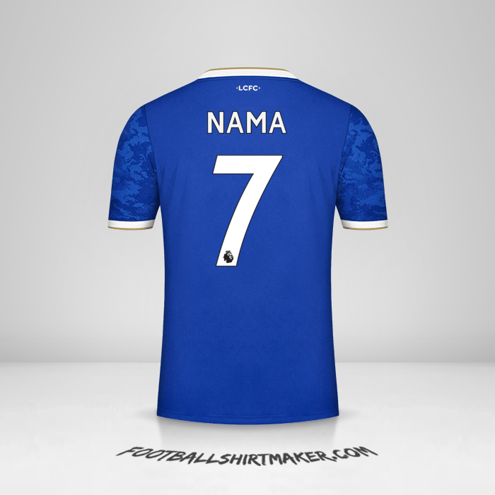 Jersey Leicester City FC 2021/2022 -  nama - 7