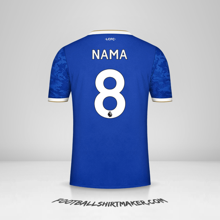 Jersey Leicester City FC 2021/2022 -  nama - 8