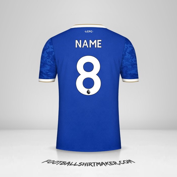 Jersey Leicester City FC 2021/2022 -  name - 8