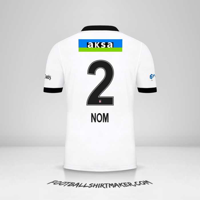 Maillot Besiktas JK 2021/2022 -  nom - 2