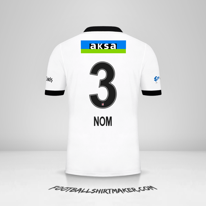 Maillot Besiktas JK 2021/2022 -  nom - 3