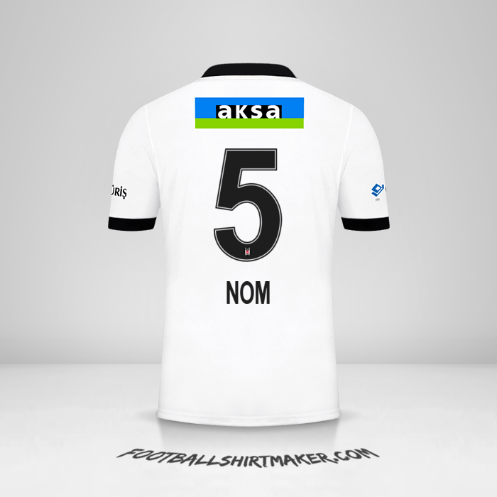 Maillot Besiktas JK 2021/2022 -  nom - 5