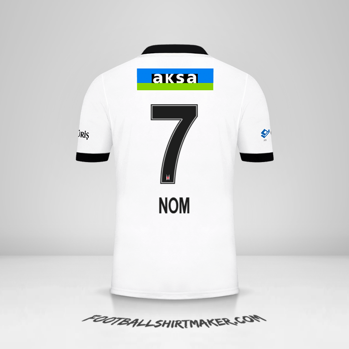Maillot Besiktas JK 2021/2022 -  nom - 7