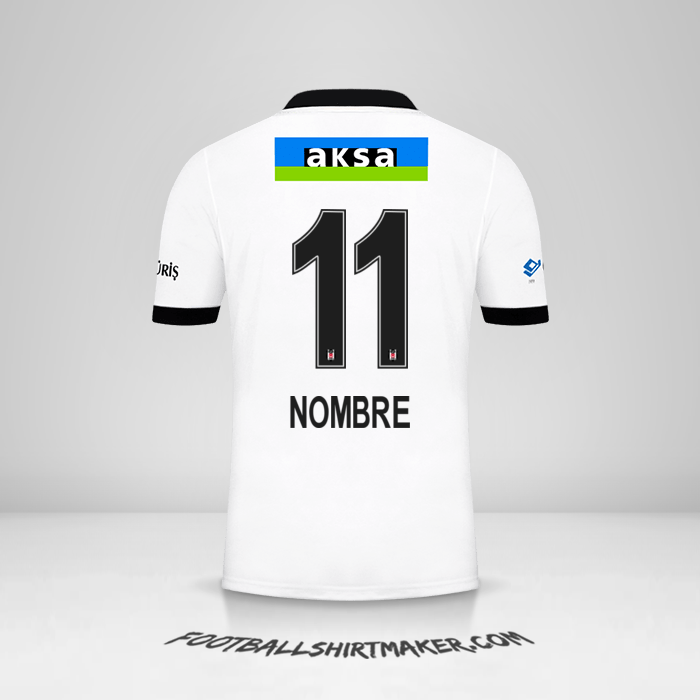 Camiseta Besiktas JK 2021/2022 -  nombre - 11