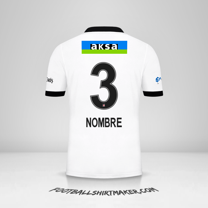 Jersey Besiktas JK 2021/2022 -  nombre - 3