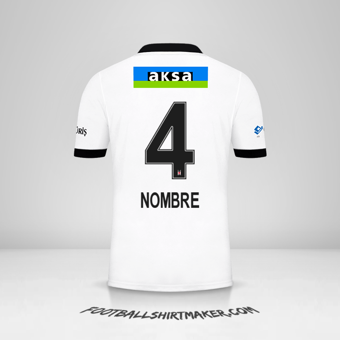 Camiseta Besiktas JK 2021/2022 -  nombre - 4