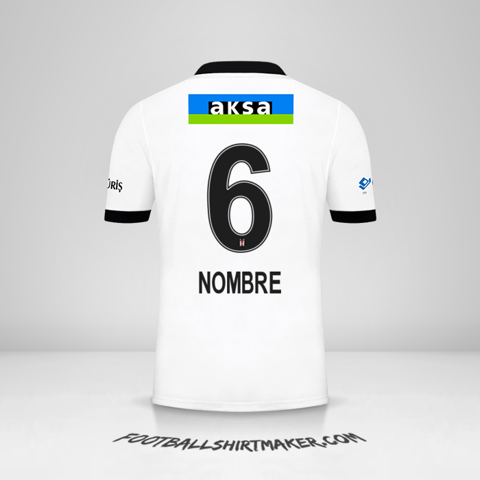 Camiseta Besiktas JK 2021/2022 -  nombre - 6