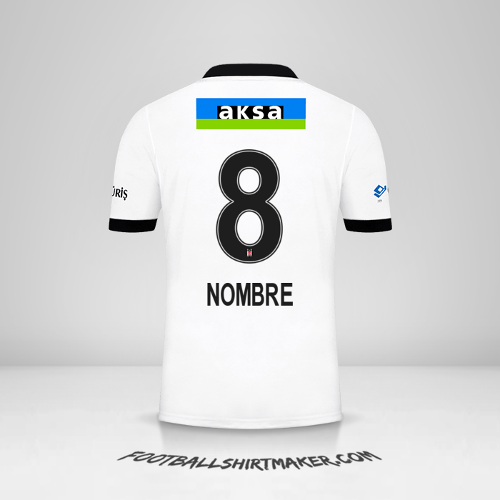 Jersey Besiktas JK 2021/2022 -  nombre - 8