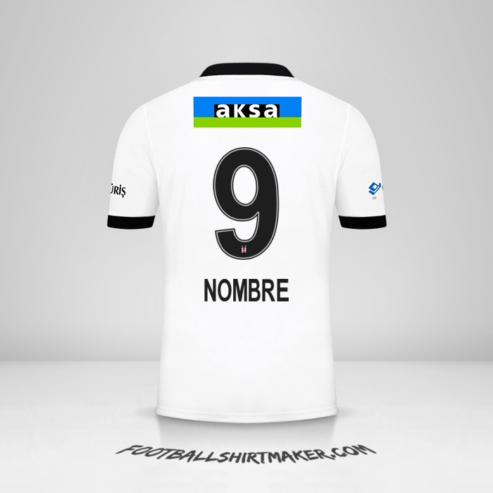 Jersey Besiktas JK 2021/2022 -  nombre - 9