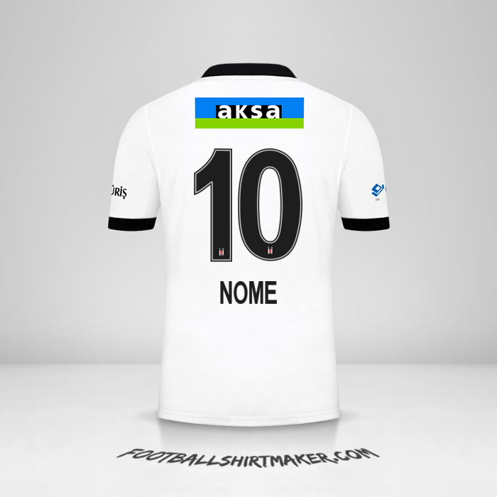 Camisa Besiktas JK 2021/2022 -  nome - 10