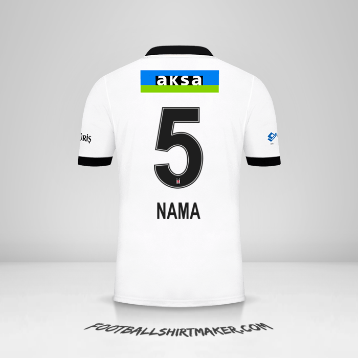 Jersey Besiktas JK 2021/2022 -  nama - 5
