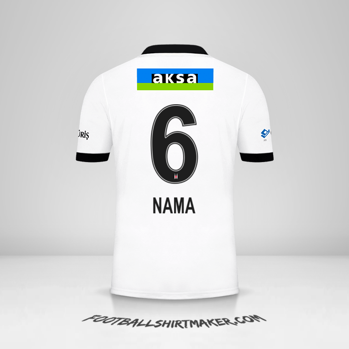 Jersey Besiktas JK 2021/2022 -  nama - 6
