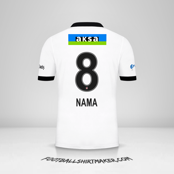 Jersey Besiktas JK 2021/2022 -  nama - 8