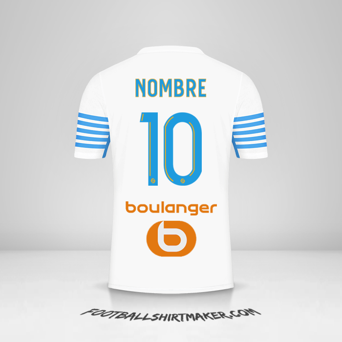 Camiseta Olympique de Marseille 2021/2022 -  nombre - 10