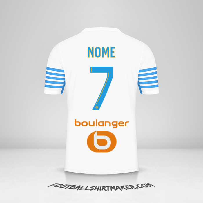 Maglia Olympique de Marseille 2021/2022 -  nome - 7