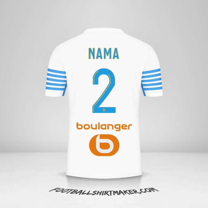 Jersey Olympique de Marseille 2021/2022 -  nama - 2