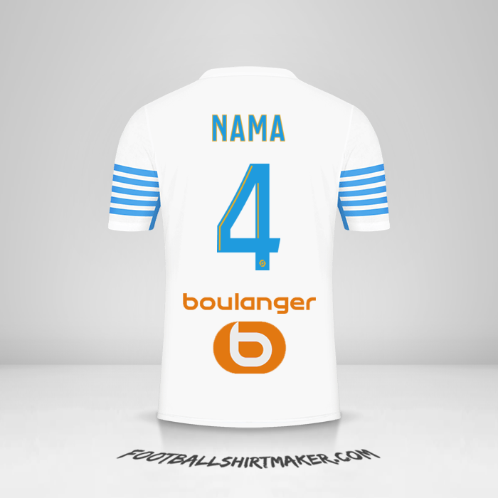 Jersey Olympique de Marseille 2021/2022 -  nama - 4