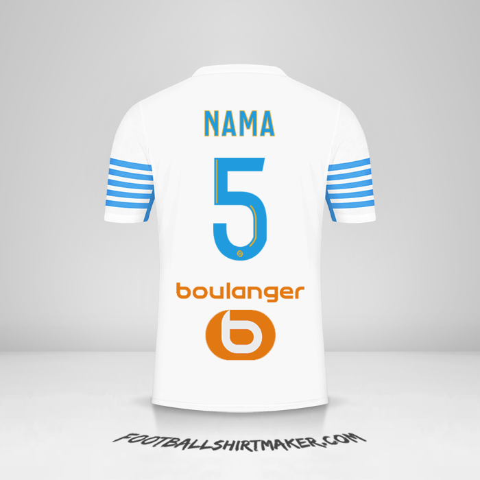 Jersey Olympique de Marseille 2021/2022 -  nama - 5