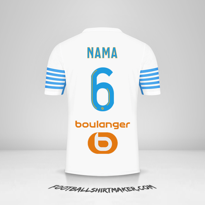 Jersey Olympique de Marseille 2021/2022 -  nama - 6