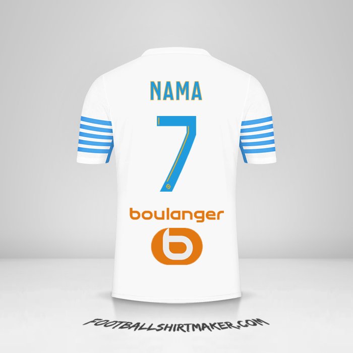 Jersey Olympique de Marseille 2021/2022 -  nama - 7