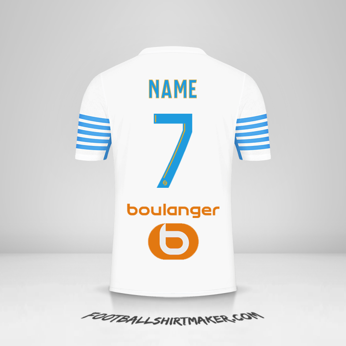 Trikot Olympique de Marseille 2021/2022 -  name - 7