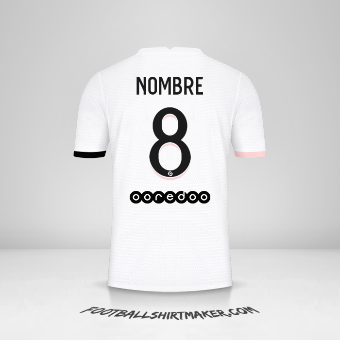 Camiseta Paris Saint Germain 2021/2022 Visita -  nombre - 8