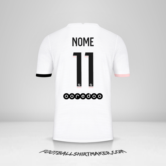 Maglia Paris Saint Germain 2021/2022 Seconda -  nome - 11