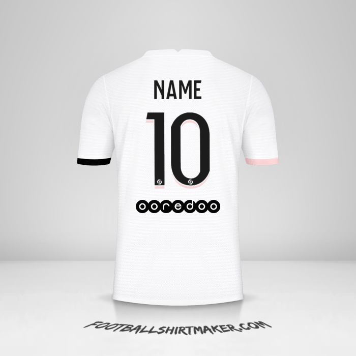 Trikot Paris Saint Germain 2021/2022 Auswärts -  name - 10