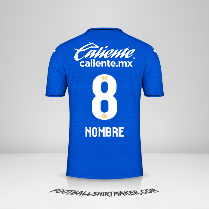 Camiseta Cruz Azul 2021/2022 -  nombre - 8