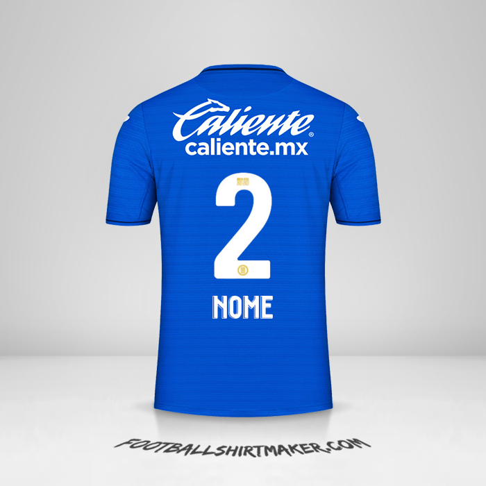 Maglia Cruz Azul 2021/2022 -  nome - 2