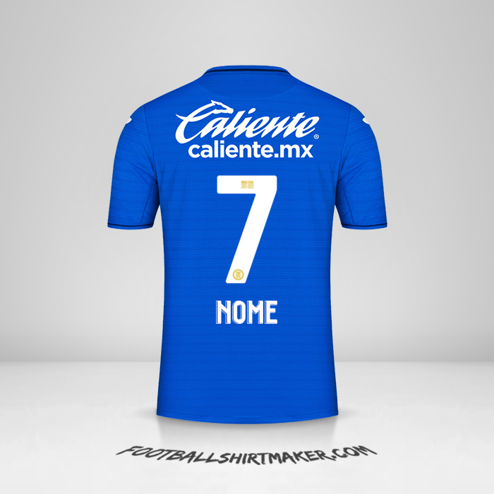 Camisa Cruz Azul 2021/2022 -  nome - 7