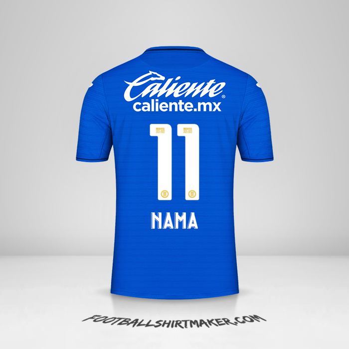 Jersey Cruz Azul 2021/2022 -  nama - 11