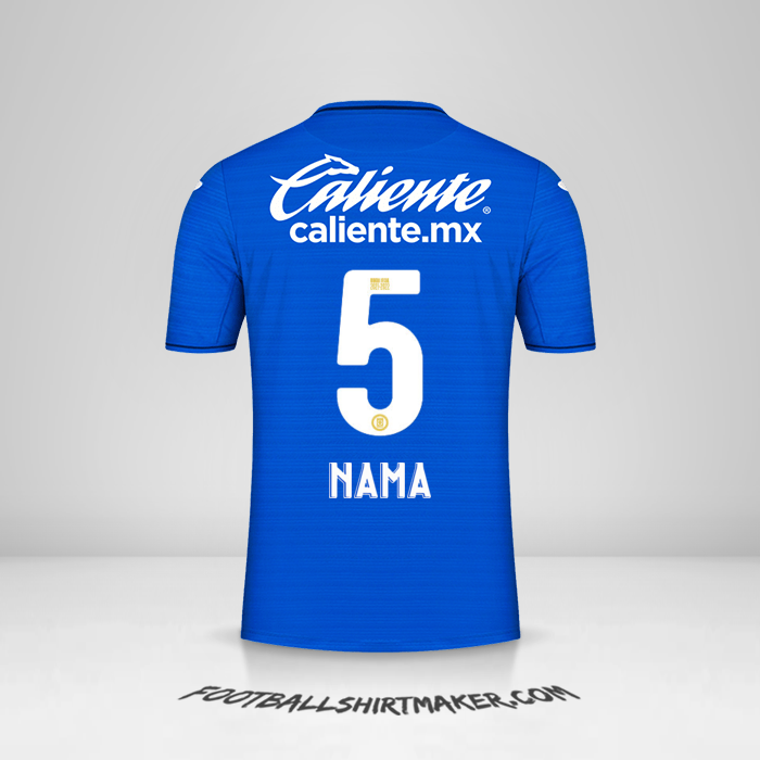 Jersey Cruz Azul 2021/2022 -  nama - 5