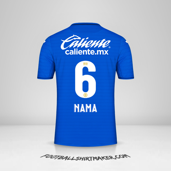 Jersey Cruz Azul 2021/2022 -  nama - 6