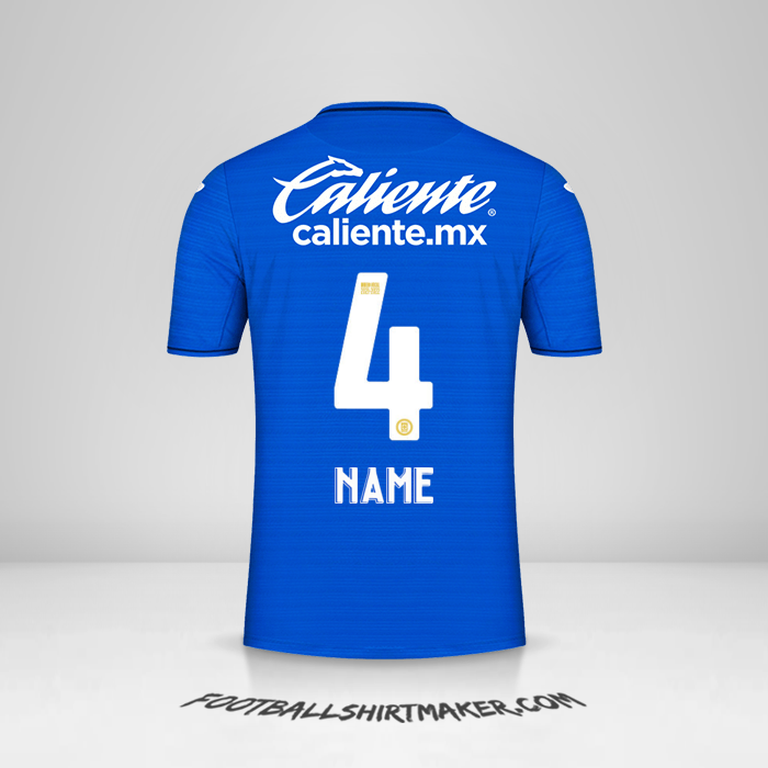 Jersey Cruz Azul 2021/2022 -  name - 4