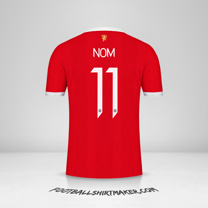Maillot Manchester United Cup 2021/2022 -  nom - 11