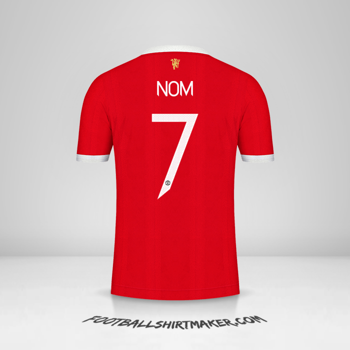 Maillot Manchester United Cup 2021/2022 -  nom - 7