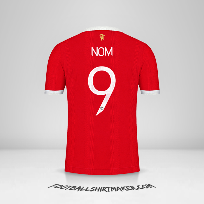 Maillot Manchester United Cup 2021/2022 -  nom - 9