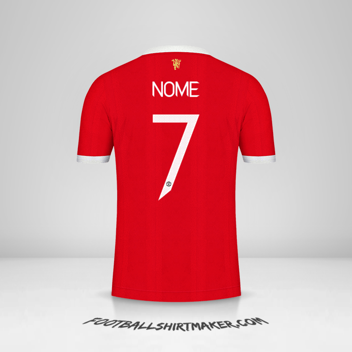 Maglia Manchester United Cup 2021/2022 -  nome - 7