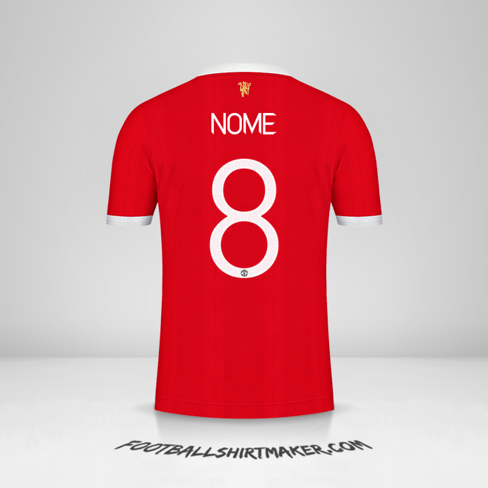Maglia Manchester United Cup 2021/2022 -  nome - 8