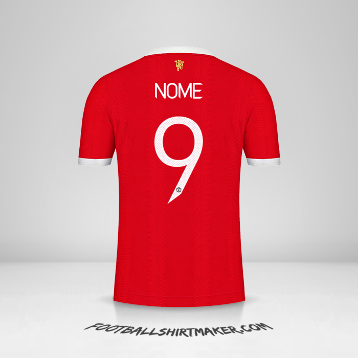 Maglia Manchester United Cup 2021/2022 -  nome - 9