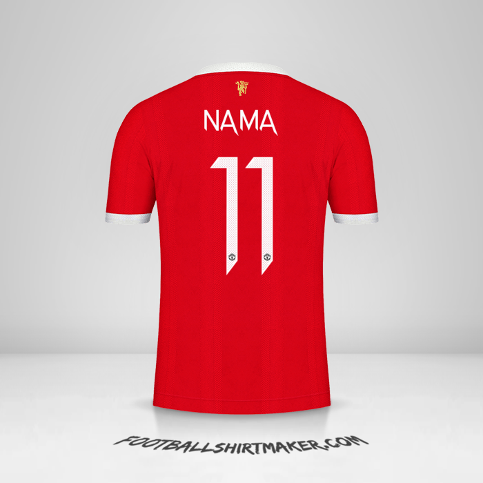 Jersey Manchester United Cup 2021/2022 -  nama - 11