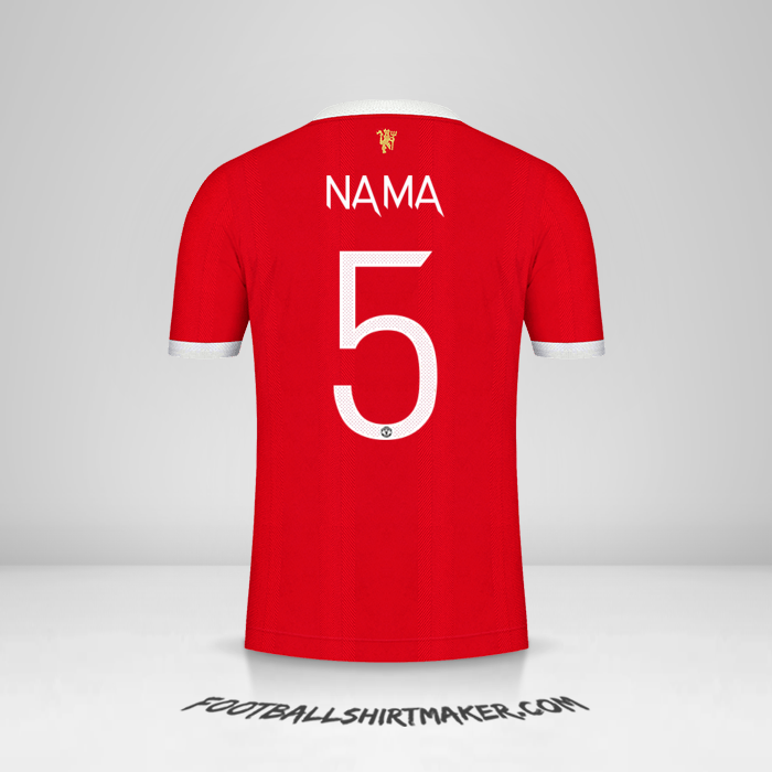 Jersey Manchester United Cup 2021/2022 -  nama - 5
