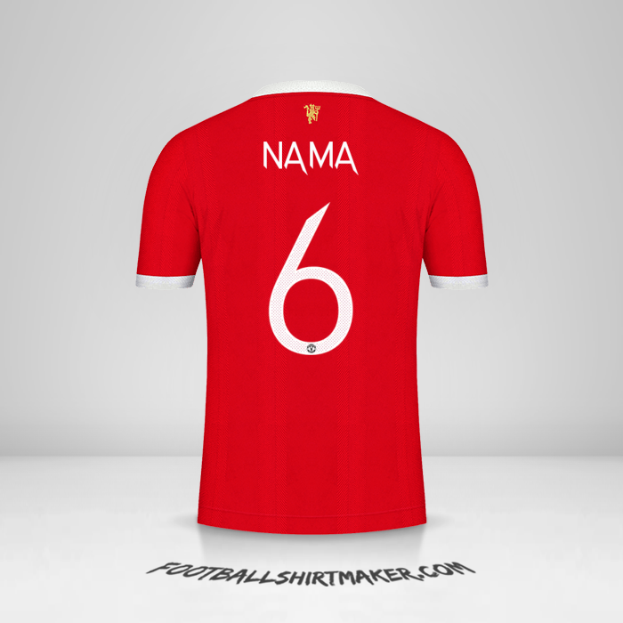 Jersey Manchester United Cup 2021/2022 -  nama - 6