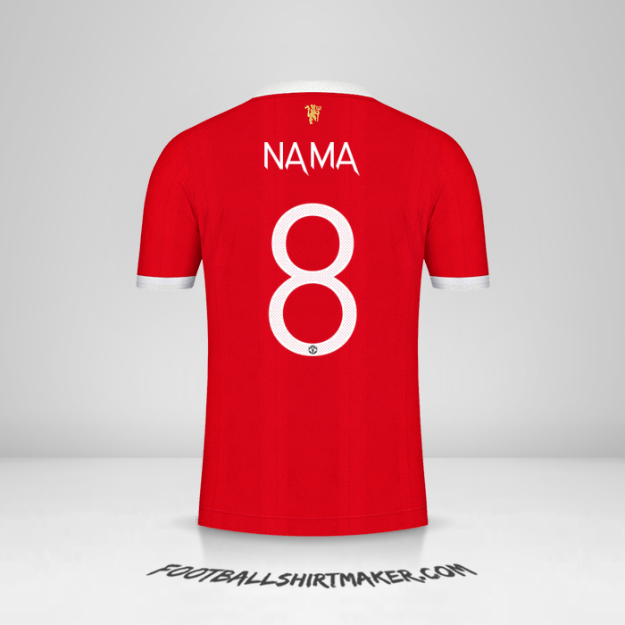 Jersey Manchester United Cup 2021/2022 -  nama - 8