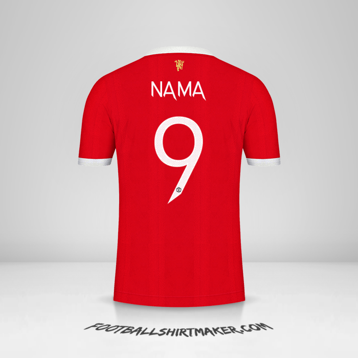 Jersey Manchester United Cup 2021/2022 -  nama - 9