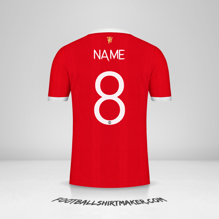 Shirt Manchester United Cup 2021/2022 -  name - 8