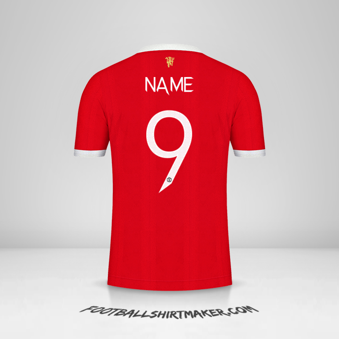 Trikot Manchester United Cup 2021/2022 -  name - 9