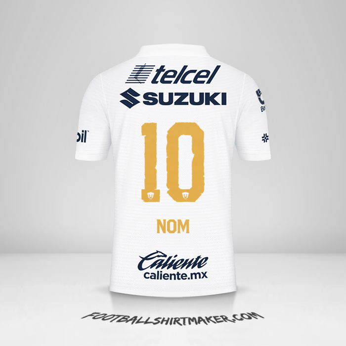 Maillot Pumas UNAM 2021/2022 -  nom - 10