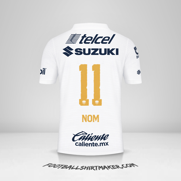Maillot Pumas UNAM 2021/2022 -  nom - 11